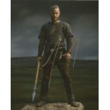 Travis Fimmel Vikings hand signed 10x8 photo. This beautiful hand signed photo depicts Travis Fimmel