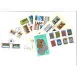 Guernsey collection. Consists of 14 presentation packs and 13 FDC's. Good condition Est.