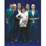 Alphabeat Signed 8x10 Photo By Stine Bramson & Anders Stig Gehrt Nielsen. Good Condition Est.