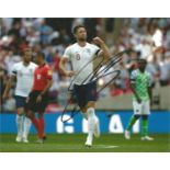 Gary Cahill Signed England 8x10 Photo. Good Condition Est.