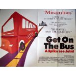 Get on the Bus 30x40 approx movie poster from the 1996 drama film starring Richard Belzer, De'aundre