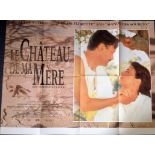 Le Chateau de Ma Mere 30x40 original movie poster from the 1990 French film starring Philippe