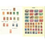 Belgium stamp collection. 23 loose album pages. . Good condition Est.