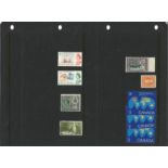 British commonwealth stamp collection on stock cards. High catalogue value, mainly mint, some