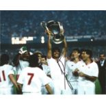 Ruud Gullit Signed Ac Milan European Cup 8x10 Photo. Good Condition Est.