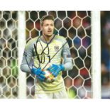 Wayne Hennessey Signed Wales 8x10 Photo. Good Condition Est.