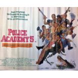 Police Academy 5 30x40 movie poster from the 1988 instalment in the Police Academy series,