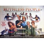 Ruthless People 30x40 approx rolled movie poster from the 1986 American black comedy film written by