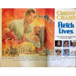 Fletch Lives 30x40 movie poster from the 1989 American comedy film starring Chevy Chase and a sequel