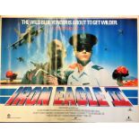 Iron Eagle II 30x40 movie poster from the 1988 Israeli-Canadian-American action film directed by