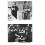 A Global Affair set of eight black and white lobby cards from the 1964 film starring Bob Hope and
