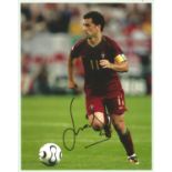 Simao Sabrosa Signed Portugal 8x10 Photo. Good Condition Est.