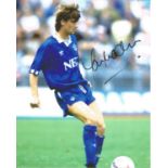 Ian Snodin Signed Everton 8x10 Photo. Good Condition Est.
