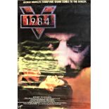 Nineteen Eighty Four 40x25 movie poster from the 1984 British dystopian science fiction film written