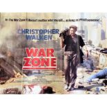 War Zone 30x40 movie poster from the 1987 war/drama film about a journalist amidst the Lebanese