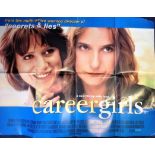 Career Girls 30x40 approx movie poster from the 1997 British dramatic comedy film written and