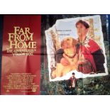 Far from Home Adventures of Yellow Dog 30x40 approx movie poster from the 1995 adventure film