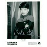 Nicole DeBoer Star Trek hand signed 10x8 photo. This beautiful hand-signed photo depicts Nicole