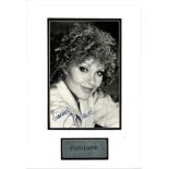 Cleo Laine 14x10 mounted signed b/w photo. Dame Cleo Laine DBE born 28 October 1927 is an English