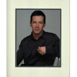 Sean Hayes 14x12 signed framed and mounted colour photo. Sean Patrick Hayes born June 26, 1970 is an