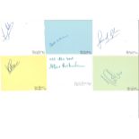 Signed album page collection. Includes John O'Leary, Graham Marsh, Carl Mason, Paul Way, Brian