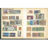 British commonwealth stamp collection in A5 Stanley Gibbons stock book. 200+ stamps. Includes