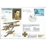 Air Cdre H. F. W. Battle signed RAFM HA2 cover commemorating Captain Albert Ball. The Fairey