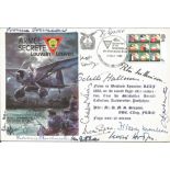 Armee Secrete Louvain-Leuven multi signed FDC No 14 of 15 date stamp 31st May 1980. Flown in