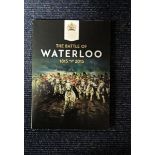 Waterloo gold coin 7 grams Duke of Wellington in Royal Mint booklet with Prince George Bronze