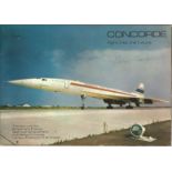 Brian Trubshaw Test Pilot signed Concorde in to the future booklet