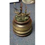 Charles Frodsham 18 day maritime clock with rotating bezel ST James Company London serial no 466/500