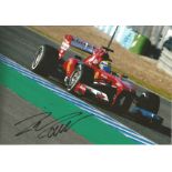 Motor Racing Felipe Massa 12x8 signed colour photo pictured driving for Ferrari in 2013. Good