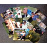 Golf collection 11 superb 12x8 unsigned photos from some of the top figures in the game names