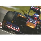 Motor Racing Daniel Riccardo 12x8 signed colour photo pictured driving for Red Bull Toro Rosso in