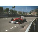 Motor Racing Fernando Alonso 12x8 signed colour photo pictured driving for Ferrari in 2011. Good