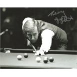 Snooker Terry Griffiths 8x10 signed black and white photo. Terrence Martin Griffiths, OBE born 16