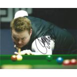 Snooker Shaun Murphy Signed Snooker 8x10 Photo. Good Condition. All autographs are genuine hand