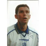 Football Gus Poyet 12x8 signed colour photo pictured while playing for Chelsea. Good Condition.