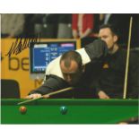 Snooker Mark Williams Signed Snooker 8x10 Photo. Good Condition. All autographs are genuine hand