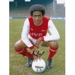 Football Autographed Arsenal Photos Individual Hand Signed 8 X 6 Photos Depicting Players C1981