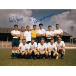 Football Autographed 8 X 6 Tottenham Photo, A Superb Image Depicting Tottenham Manager Bill