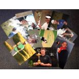 Golf collection 10 superb 12x8 unsigned photos from some of the greatest players in the game