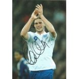 Football Andy Carroll 12x8 signed colour photo pictured while playing for England. Good Condition.