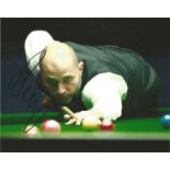 Snooker Joe Perry Signed Snooker 8x10 Photo. Good Condition. All autographs are genuine hand