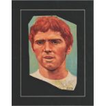 Football Alan Ball signed 14x11 mounted colour magazine page. Alan James Ball MBE 12 May 1945 – 25