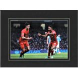 Football Philippe Coutinho signed 12x16 mounted colour photo pictured while playing for Liverpool F.