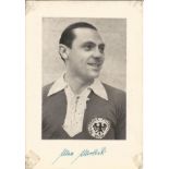 Football Max Morlock signed 6x4 black and white vintage photo. Maximilian Max Morlock 11 May 1925 in