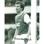 Football John Hollins 10x8 signed black and white pictured during his playing days with Arsenal F.