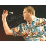 Darts Wayne Mardle Signed 8x10 Darts Photo. Good Condition. All autographs are genuine hand signed