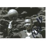 Football Pele Signed Brazil Photo. Good Condition. All autographs are genuine hand signed and come